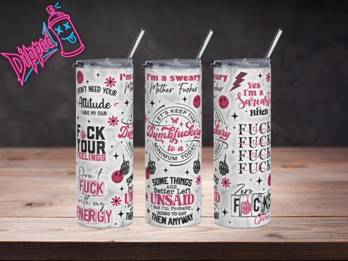 Black & Pink Swear Cup!